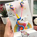 Unicorn Cartoon Wired Earphone For Kids