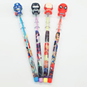 Superhero Bullet Pencil Pack of 4