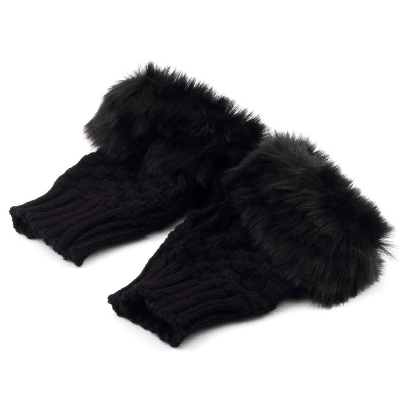 Winter Gloves Faux Rabbit Fur, Western Wear, Socks & Gloves Free ...