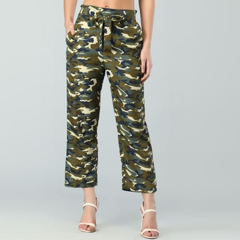 Century Girl - High Waist Camo Print Loose Fit Jeans | YesStyle
