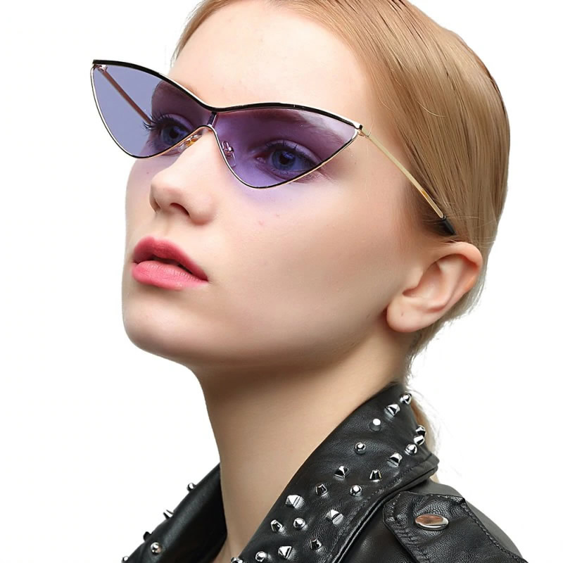 Wayfarer white & transparent sunglasses for men and women