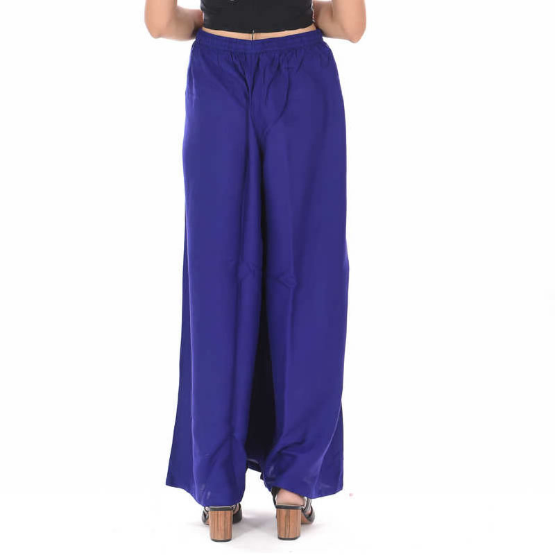Littledesire Blue Straight Palazzo With Side Pocket, Ethnic Wear ...