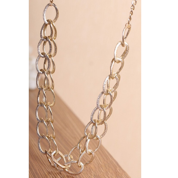 Water Ripples Rough Chain Necklace Jewellery Necklace Free Delivery