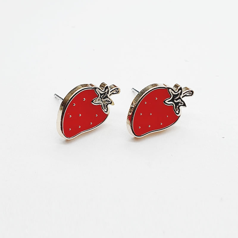 Strawberry Stud Earrings, Jewellery, Earrings & Drops Free Delivery India.