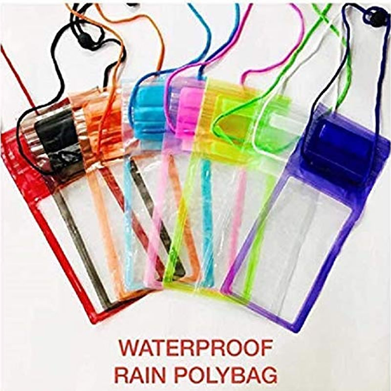 Waterproof Transparent Mobile Pouch 6.2 inch Pack of 2, Bags & Wallets ...