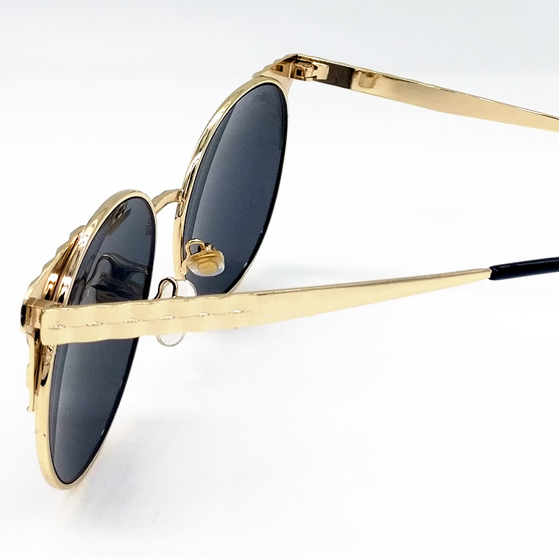 Classic Design Golden Metal Frame Women Sunglasses, Sunglasses, Women ...