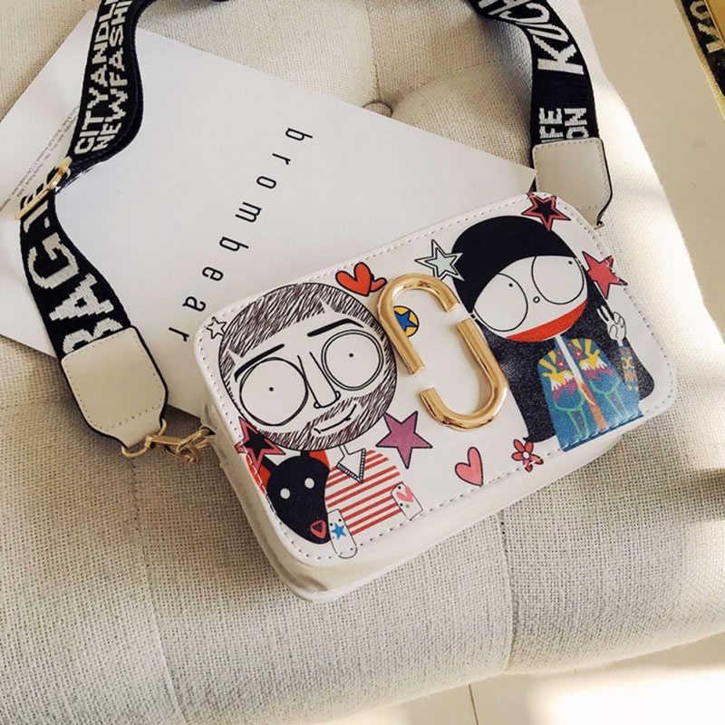 Littledesire Cute Fun Cartoon Print Square Messenger Bags , Bags ...