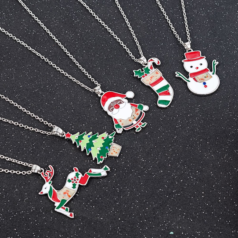 Santa on sale claus necklace