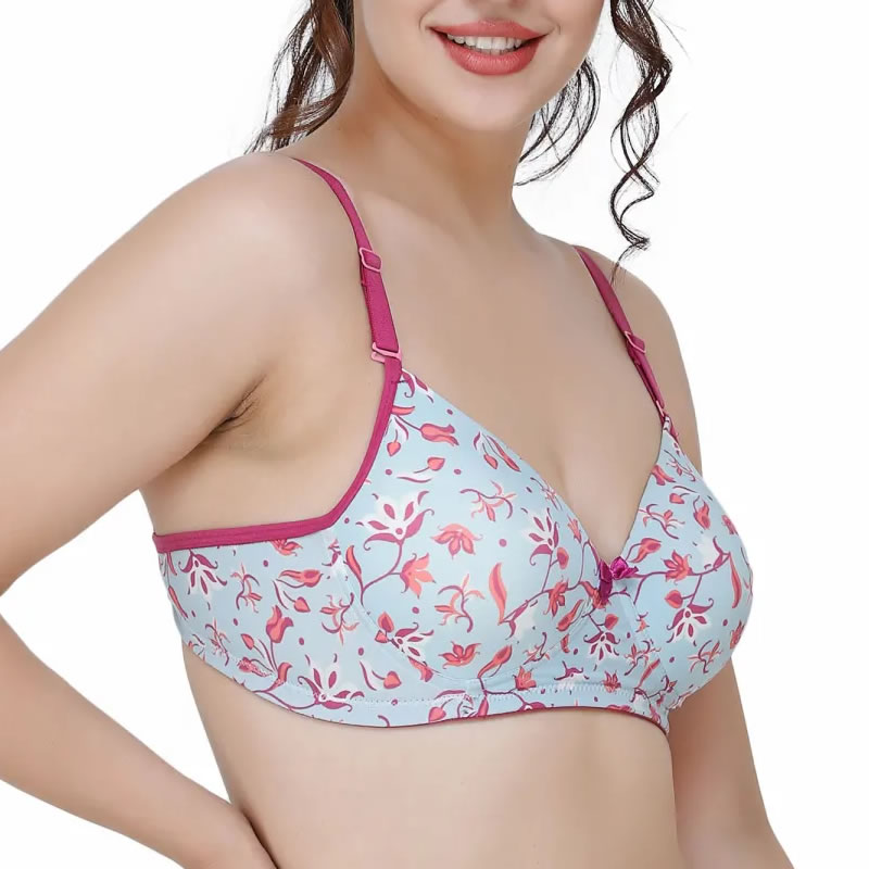 Printed bra