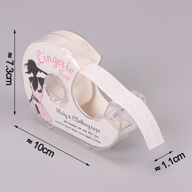 1x16mm * 5m/1m Scotch Tape Double-sided Tape Body Bra Invisible Tape  Anti-lighting Clothes Tape Sticky