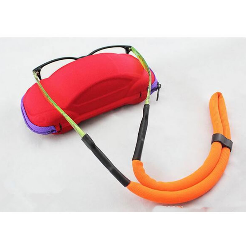 Floatable Sunglass Stretchy Cord Strap For Sports, Beach, Boat - Universal Fit, 20.5 Inch, Black