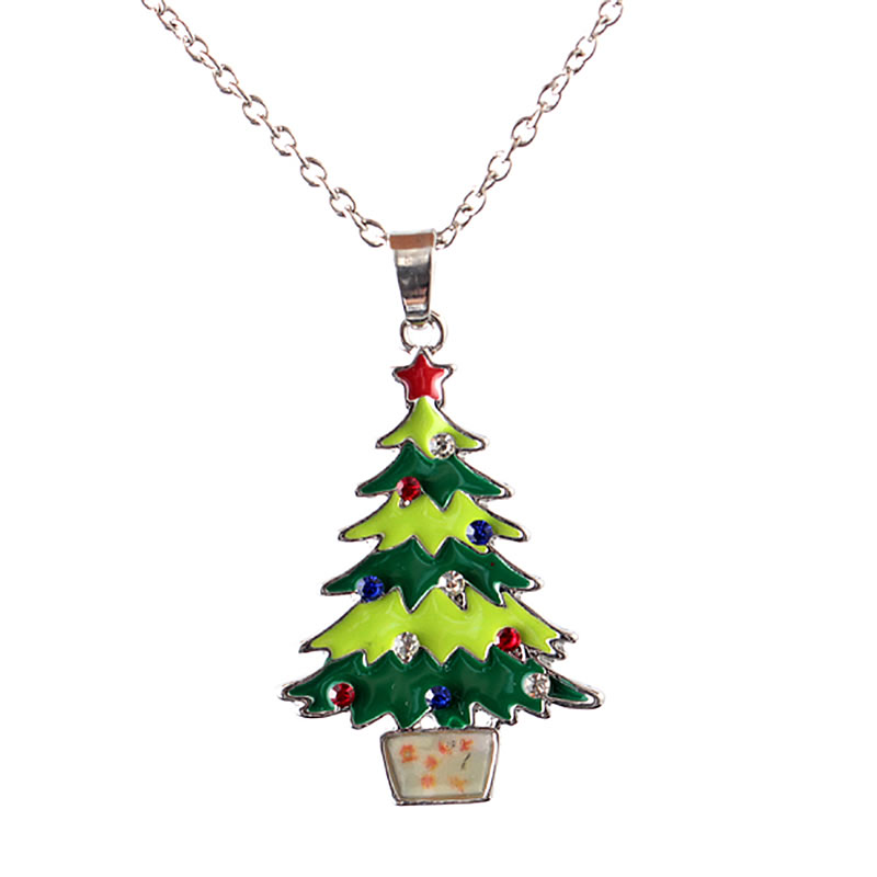 Christmas sales ornament necklace