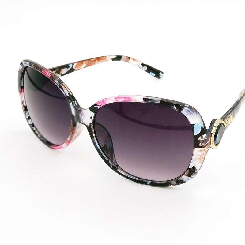 Oval Style Floral Print Women Sunglasses , Sunglasses, Women Sunglasses ...