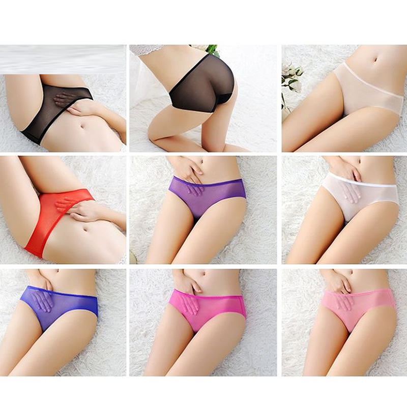 Full Transparent Ultra-thin Seamless Low Waist Panty