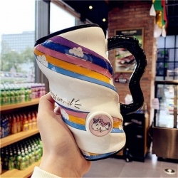 Creative Ceramic Unicorn Breakfast Juice Milk Tea Cup