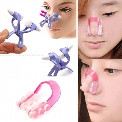Soft Silicone Shape Straighten Nose Equipment Nose Care Beauty Clip Pack of 2