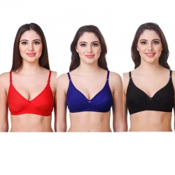 Jovie Plain Pure Cotton Bra - D Cup, For Inner Wear at Rs 185/piece in  Mumbai