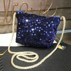 Sequins Zipper Clutch Wallet Handbag Bag 4.5 Inch