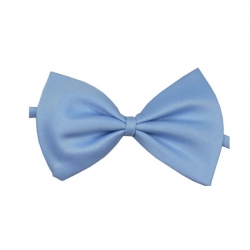 Candy Colors Clip On Bow Tie With Neck Strap For Kids Party Costume