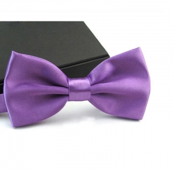 Candy Colors Clip On Bow Tie With Neck Strap For Kids Party Costume