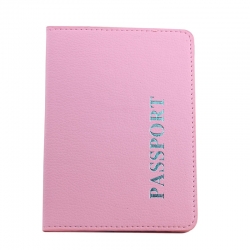 PU Leather Indian Travel Passport Cover 