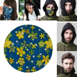 Printed Multipurpose Fashionable Headwrap Mask Scarf Badana