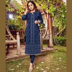 Littledesire Beautiful Printed Straight Kurta