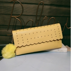 PU Leather Clutch Hasp Wallet