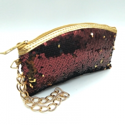 Littledesire Sequins Zipper Clutch Wallet 9 Inch