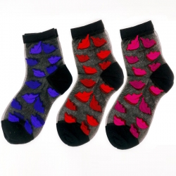Mesh Fishnet Women Socks - 3 Pairs