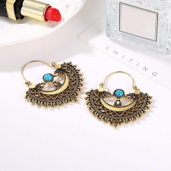 Littledesire Semicircle Shape Hook Dangle Earrings 