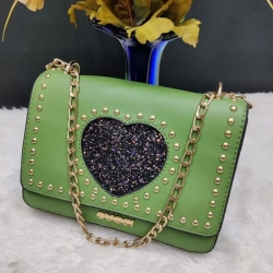 Fashion Stylish Green Cross body Shoulder Bag