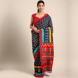 Littledesire Printed Pavecha Saree