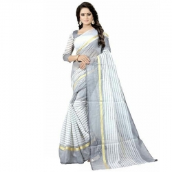 Littledesire Chanderi Woven Saree With Blouse