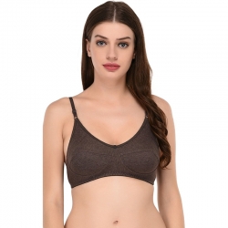 Littledesire Plain Full Coverage Hosiery Cotton Bra