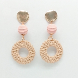 Gold Plated Fashion Drop Earring