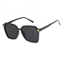 Luxury Honey Bee Oversize Square Sunglasses