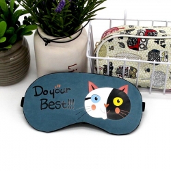 Littledesire Cute Cat Printed Sleeping Eye Mask