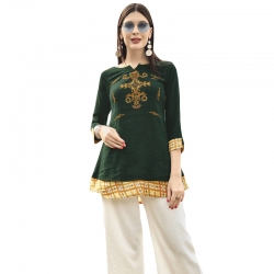 Littledesire Embroidered Work Short Kurti 