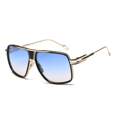 Littledesire Luxury Golden Frame Square Sunglasses 