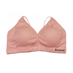 Deep V Wireless Soft Thin Seamless Padded Bralette 