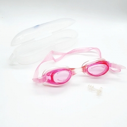Littledesire Anti Fog Goggle Swimming Sunglasses With Ear Plug and Case