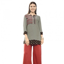 Littledesire Embroidered Work Short Kurti 