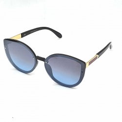 Cateye Vintage Style Flat Lens Women Sunglasses