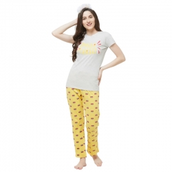 Cotton Top & Pajama Night Suit