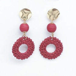 Gold Plated Fashion Drop Earring