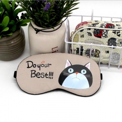 Littledesire Cute Cat Printed Sleeping Eye Mask