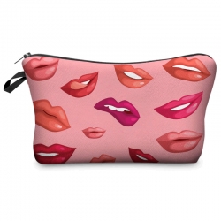 Littledesire Sexy Lip Makeup Zipper Bag