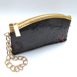 Littledesire Sequins Zipper Clutch Wallet 9 Inch