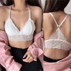 Beautiful Back Design Seamless Push Up Padded Bralette Crop Top